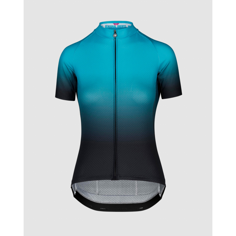 Assos Uma Gt Jersey C Shifter Hydro Blue Maillot Cycliste Manches