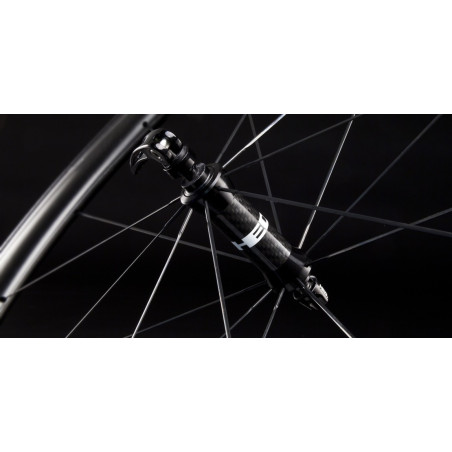 Paire Roues HED JET 4 BLACK pneu