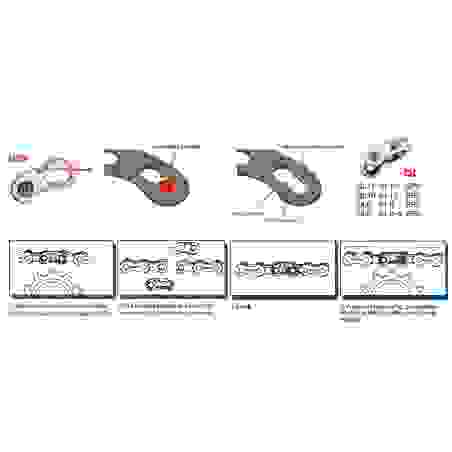 Maillon Rapide chaine Yaban Quik Link QL 9 10 11 vitesses