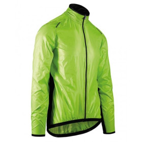 Veste coupe vent ASSOS BLITZ JACKET MILLE GT - visibilityGreen - New 2018