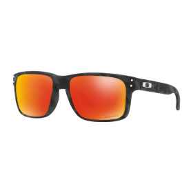 HOLBROOK - BLACK CAMO - PRIZM RUBY - OO9102-E955
