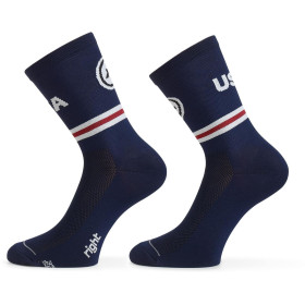 Socquettes ASSOS USA CYCLING SOCK