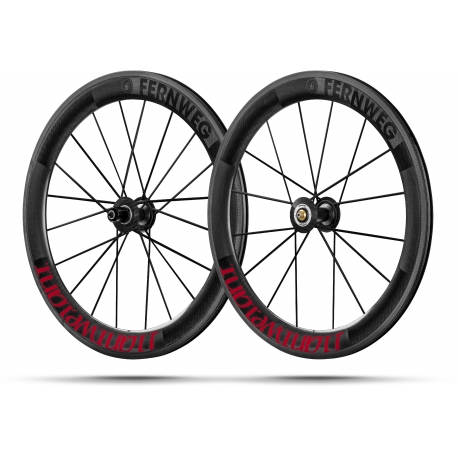 Paire roues Lightweight FERNWEG T 63 Red label - NEW 2019
