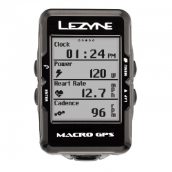 LEZYNE MACRO HRSC GPS + CARDIO + CADENCE