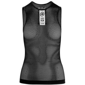 Sous vetement sans manches ASSOS Skinfoil NS Summer Base Layer Black Series - NEW 2019