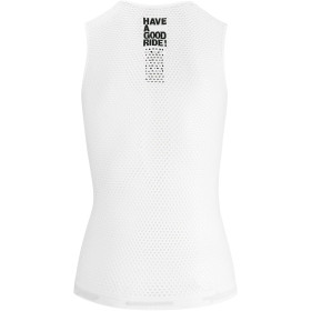 Sous vetement sans manches ASSOS Skinfoil NS Summer Base Layer Holy White - NEW 2019