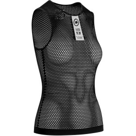 Sous vetement sans manches ASSOS Skinfoil NS Summer Base Layer Black Series - NEW 2019