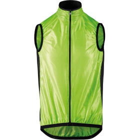 Veste thermique coupe vent sans manches ASSOS MILLE GT WIND VEST - visibilityGreen