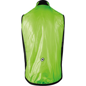 Veste thermique coupe vent sans manches ASSOS MILLE GT WIND VEST - visibilityGreen