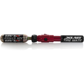 Mini pompe double fonction XLAB TIRE MATE – INFLATOR CO2 et Pompe