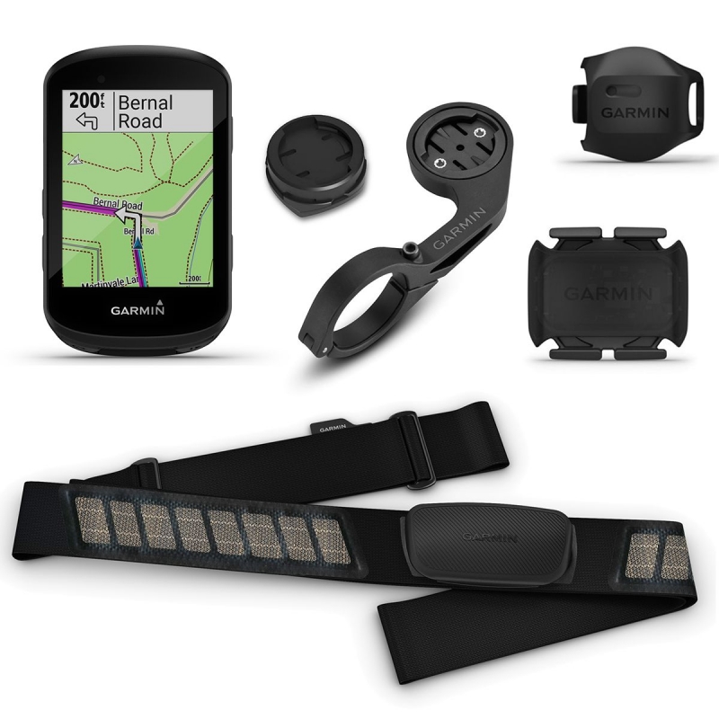 GARMIN Edge EDGE 530 BUNDLE PERFORMANCE Pack ( Avec Capteur Cadence +  Capteur Vitesse + ceinture Cardio ) - Compteur GPS Cycle - PlaneteCycle