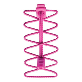 ULTEAM RACE Lacets running FastLace reflective Hot Pink