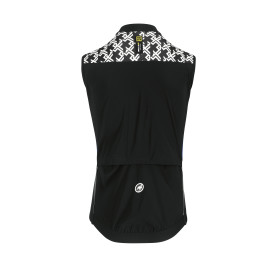 Veste coupe vent sans manche Printemps - Automne ASSOS MILLE GT Spring Fall Airblock Vest - Black Series