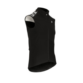 Veste coupe vent sans manche Printemps - Automne ASSOS MILLE GT Spring Fall Airblock Vest - Black Series