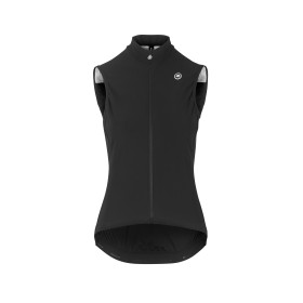 Veste coupe-vent sans manches Femme ASSOS UMA GT Spring Fall Airblock Vest - Black Series