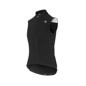 Veste coupe-vent sans manches Femme ASSOS UMA GT Spring Fall Airblock Vest - Black Series