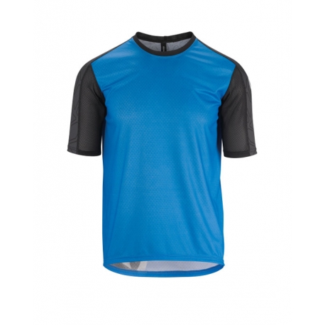 ASSOS TRAIL SS Jersey - Corfu Blue - Maillot VTT Homme Manches Courtes 