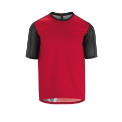 ASSOS TRAIL SS Jersey - Crodo Red- Maillot VTT Homme Manches Courtes 
