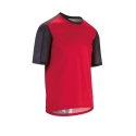 ASSOS TRAIL SS Jersey - Crodo Red- Maillot VTT Homme Manches Courtes 