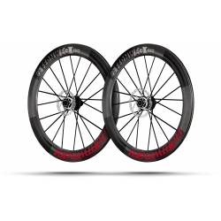 Paire roues Lightweight FERNWEG EVO 63 DISC Red label Tubeless - NEW 2020