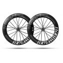 Paire roues Lightweight FERNWEG EVO 85 DISC White label Tubeless - NEW 2020