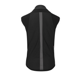 Veste coupe-vent sans manches ASSOS EQUIPE RS Spring Fall Aero Gilet Black Series - NEW 2020
