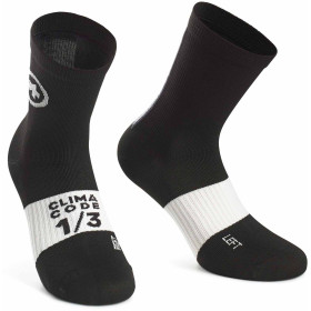 Socquettes ASSOS Summer Socks Black Series - NEW 2020