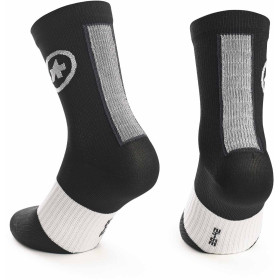 Socquettes ASSOS Summer Socks Black Series - NEW 2020