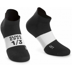 ASSOS Hot Summer Socks Black Series - Socquettes Cycliste