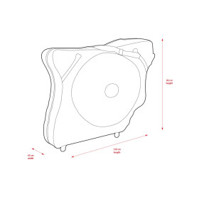 Scicon AEROCOMFORT 3.0 TSA Triathlon - Valise Vélo rigide