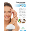 EPONGE VISAGE - KONJAC PUR - KONJAC KIREI PARIS