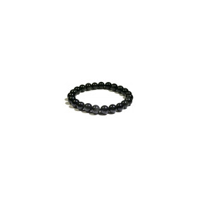 Bracelet Pierres Naturelles OBSIDIENNE 8mm - KIREI PARIS BIJOUX