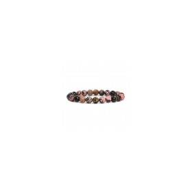 Bracelet Pierres Naturelles RHODONITE 8mm - KIREI PARIS BIJOUX