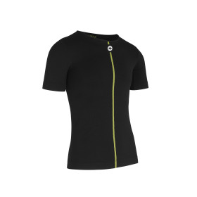 Sous vetement manches courtes ASSOS Spring Fall SS Skin Layer Black Series 