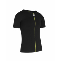 Sous vetement manches courtes ASSOS Spring Fall SS Skin Layer Black Series 