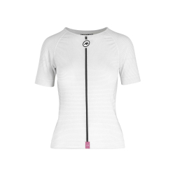 Sous vetement Femme manches courtes ASSOS Women’s Summer SS Skin Layer Holy White - NEW 2020