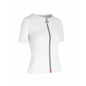 Sous vetement Femme manches courtes ASSOS Women’s Summer SS Skin Layer Holy White - NEW 2020