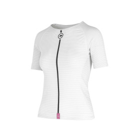 Sous vetement Femme manches courtes ASSOS Women’s Summer SS Skin Layer Holy White - NEW 2020