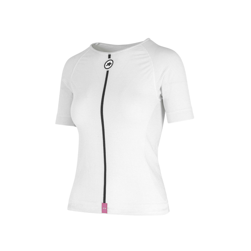 Assos Womens Summer Ss Skin Layer Holy White Sous Vetement Cycliste