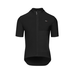 Sous vetement Hiver manches courtes ASSOS EQUIPE RS Winter SS Mid Layer ThermoBooster Black Series - NEW 2020