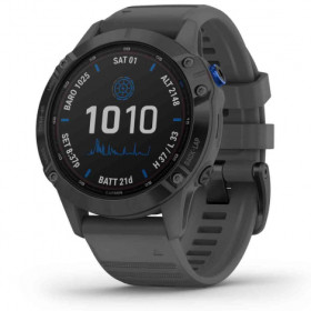 GARMIN FENIX 6 Pro Solar -  2 coloris au choix  - Montre GPS Running et Outdoor