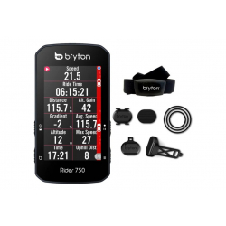 BRYTON RIDER 750 T - Compteur GPS avec capteur cadence et fréquence cardiaque