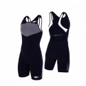 Trifonction Triathlon Femme ZEROD elite TRISUIT WOMAN BLACK SERIES