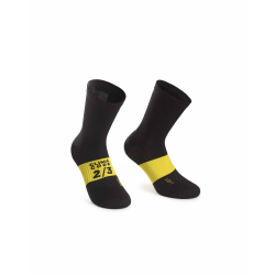 ASSOS Spring Fall Socks black Series - Socquettes cycliste Mi Saison