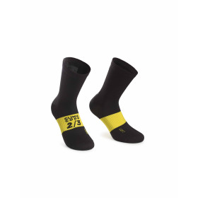 Chaussettes ASSOS Spring Fall Socks black Series