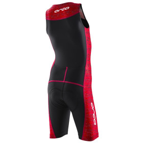 ORCA Core kids Race Suit - BLACK RED - Trifonction Junior 