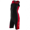 ORCA Core kids Race Suit - BLACK RED - Trifonction Junior 