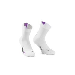 Socquettes ASSOS DYORA RS Socks White Violet