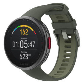 VANTAGE V2 VERT - PACK H10+ - Montre GPS Running avec Ceinture cardiaque premium incluse