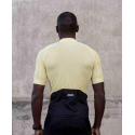 Maillot manche courte Homme POC Essential Road Logo Jersey - Lt Sulfur Yellow - Sulfur Yellow